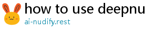 how to use deepnude app
